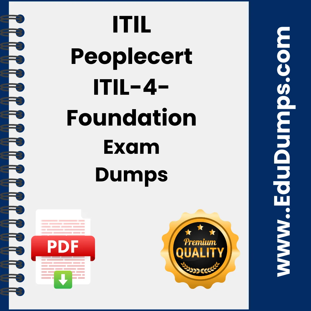 ITIL 4 Foundation